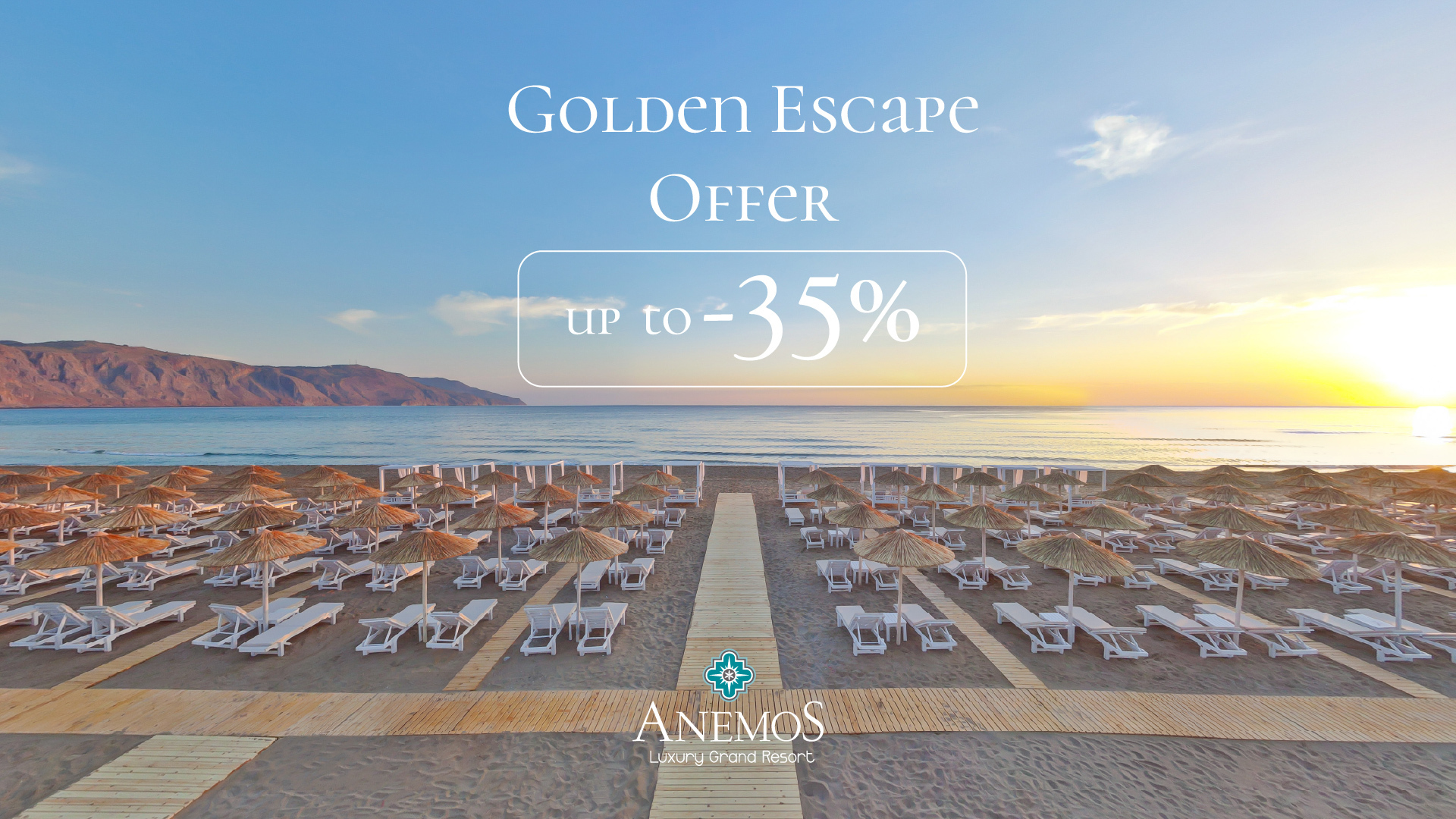 Golden Escape Offer🌊